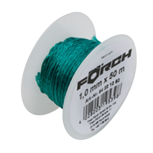 RO(50M) ZID.ŠPAGA 1,0MM ZELENA