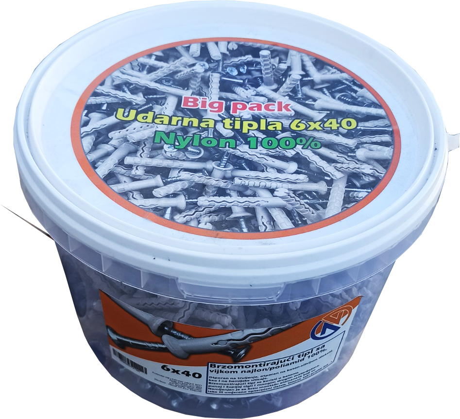 UDARNI TIPL 6X40 U KANTI