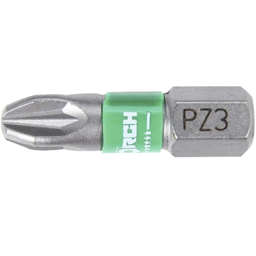 1/4"PZ-BIT 25MM VL.3 ZELENI 5*